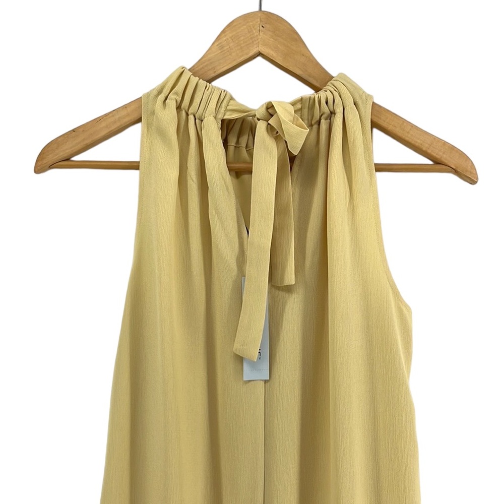 NWT Prologue Pale Yellow Sleeveless Dress - Picture 12 of 13
